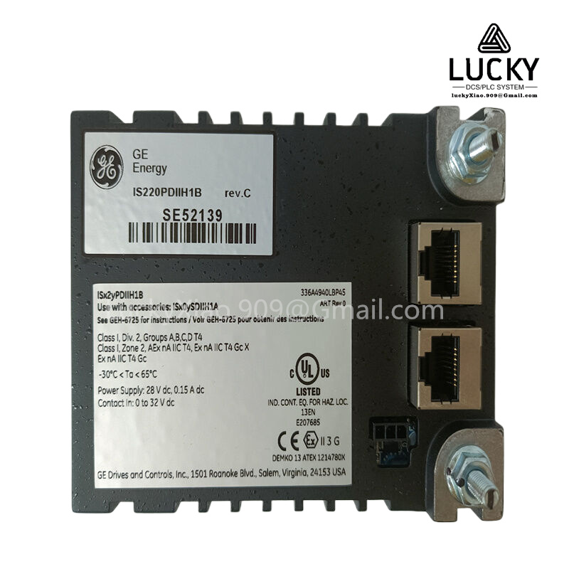 GE IS220PPRFH1A  PLC（可编程逻辑控制器）控制器